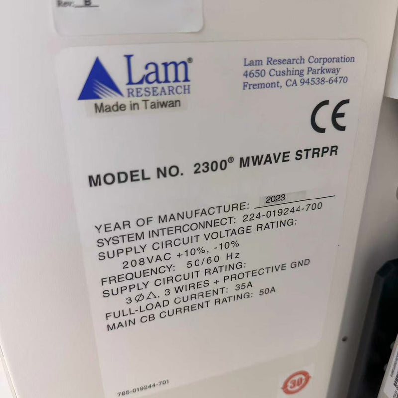 Lam 2300 Etch Chamber