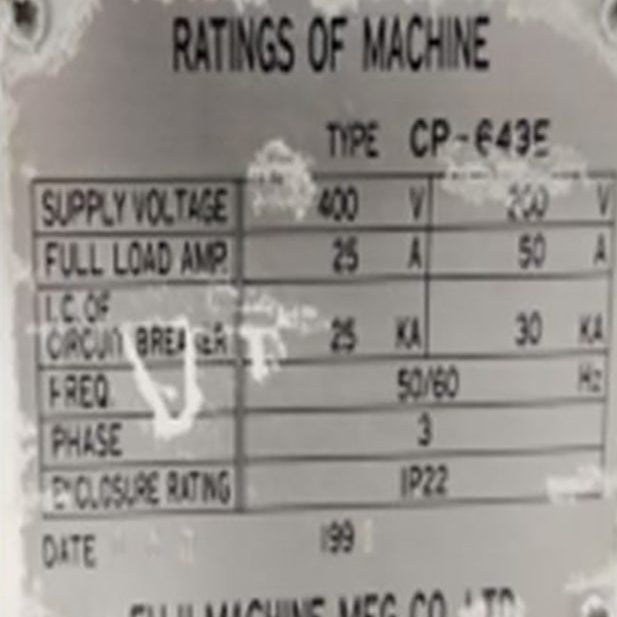 Fuji CP 643 E