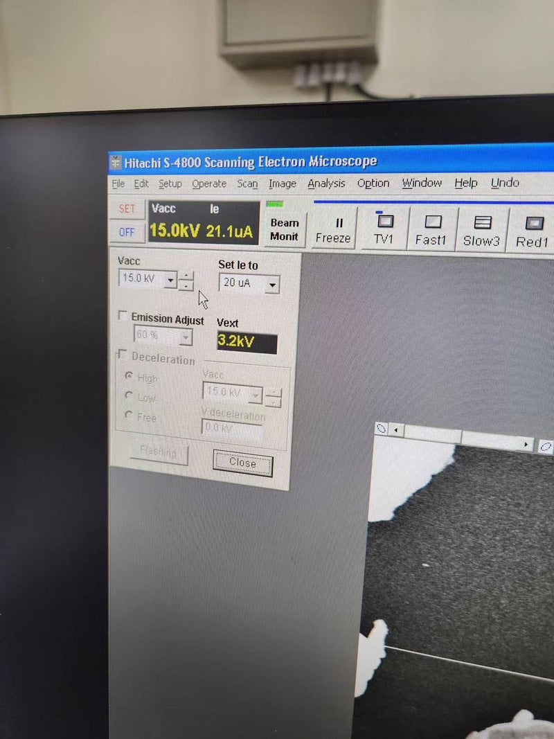 Hitachi S 4800 FE-SEM (Field Emission Scanning Electron Microscope)