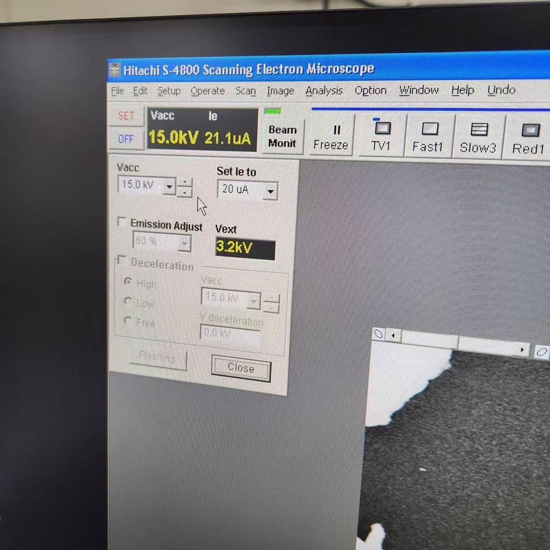 Hitachi S 4800 FE-SEM (Field Emission Scanning Electron Microscope)