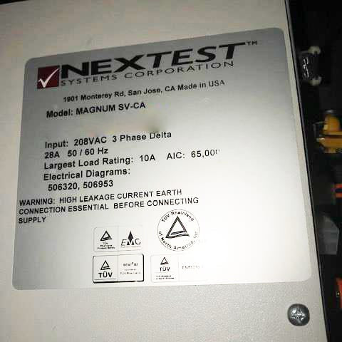 Teradyne / Nextest Magnum SV Tester