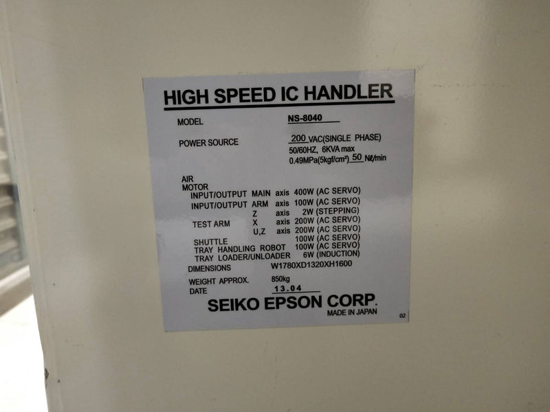 Seiko / Epson NS 8040 Handler