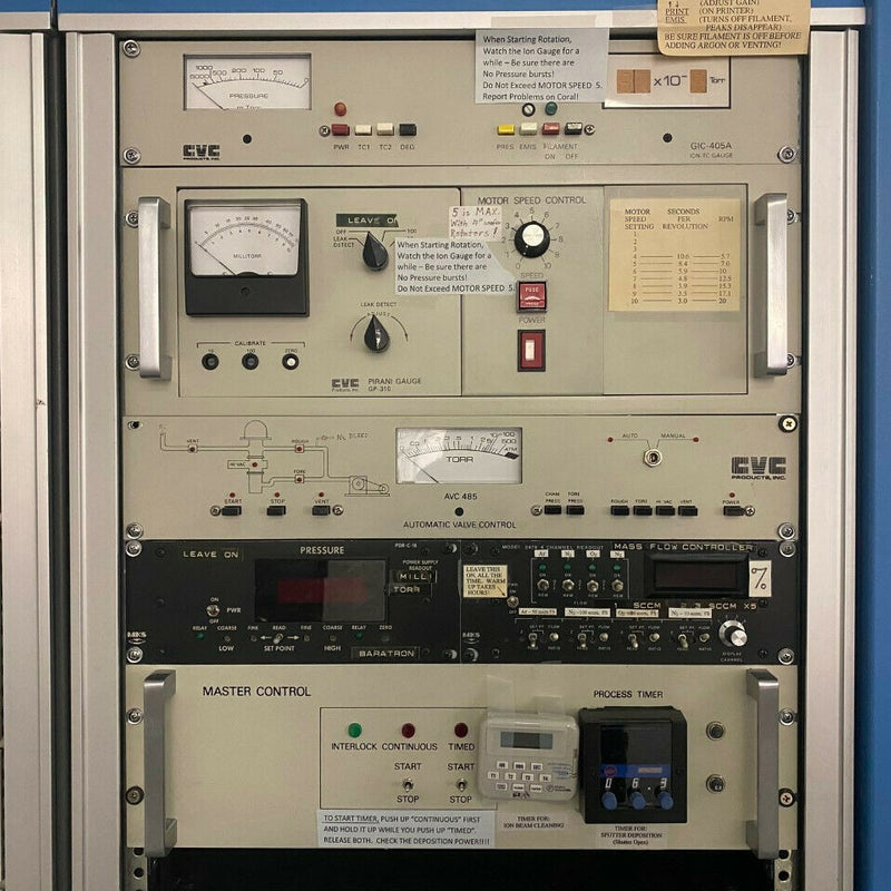 CVC 601 PVD Sputter (Physical Vapor Deposition)