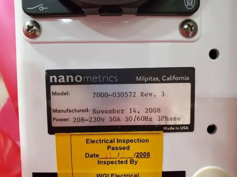 ONTO / Nanometrics Impulse 9010 T Integrated Metrology System