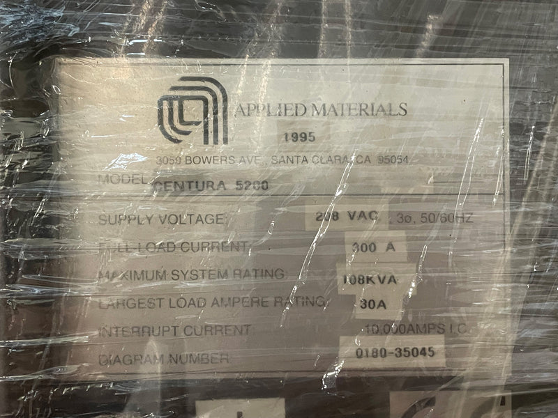 Applied Materials Centura 5200 MXP+ Tungsten Etcher