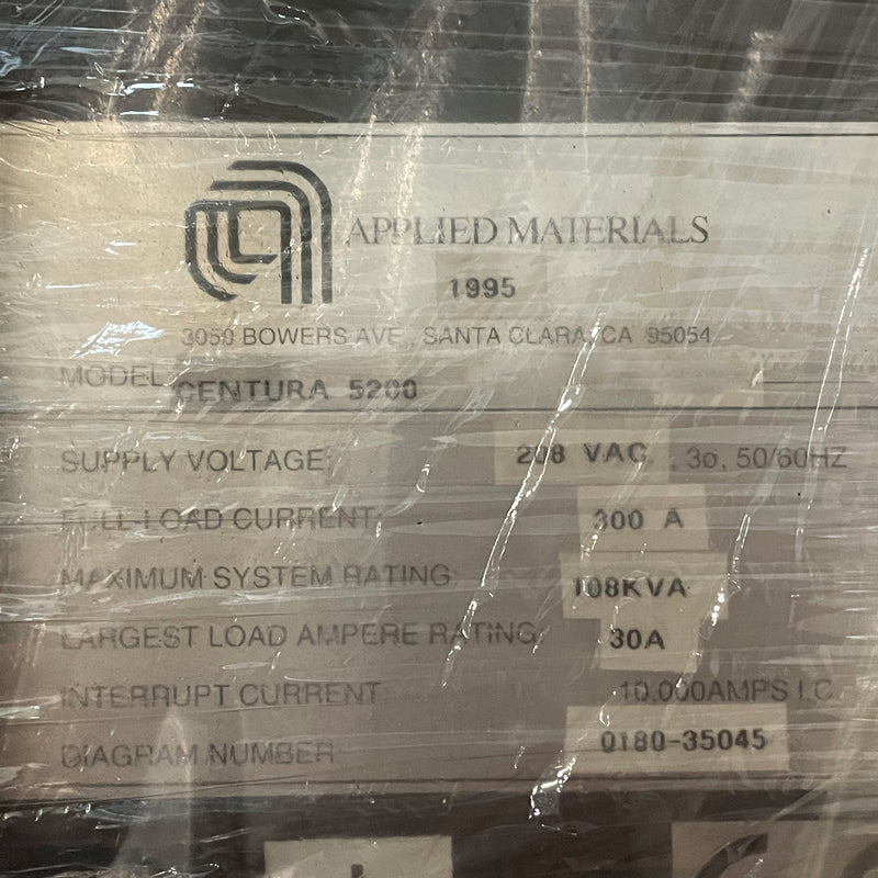 Applied Materials Centura 5200 MXP+ Tungsten Etcher