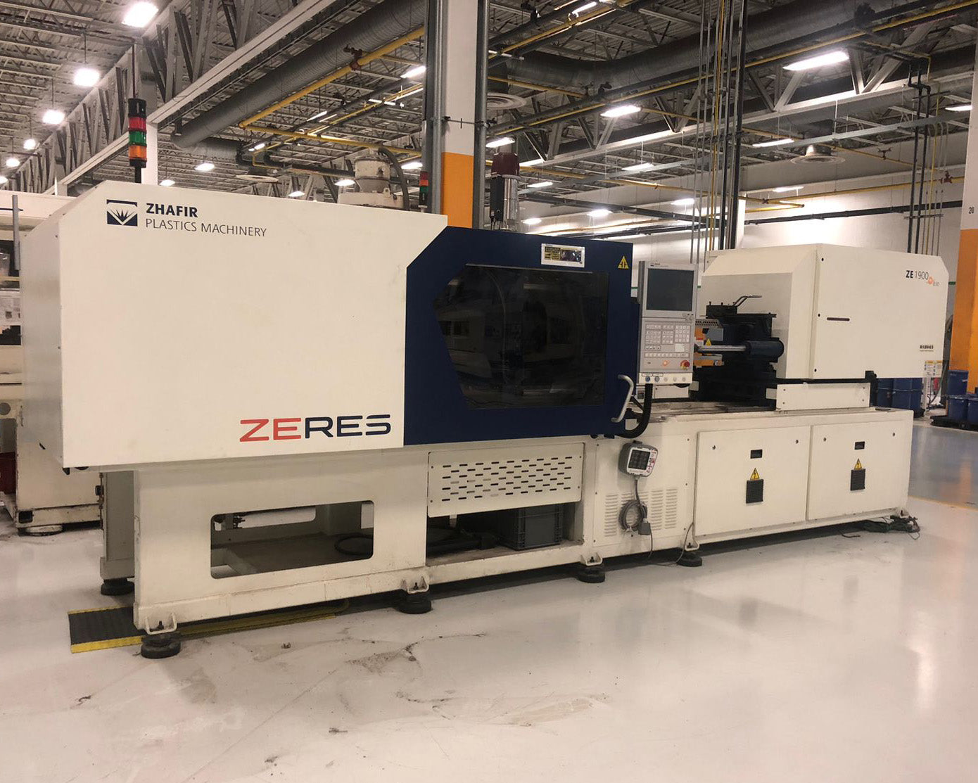 Zhafir Zeres 830 ZE 1900 Molding Machine – Bridge Tronic Global