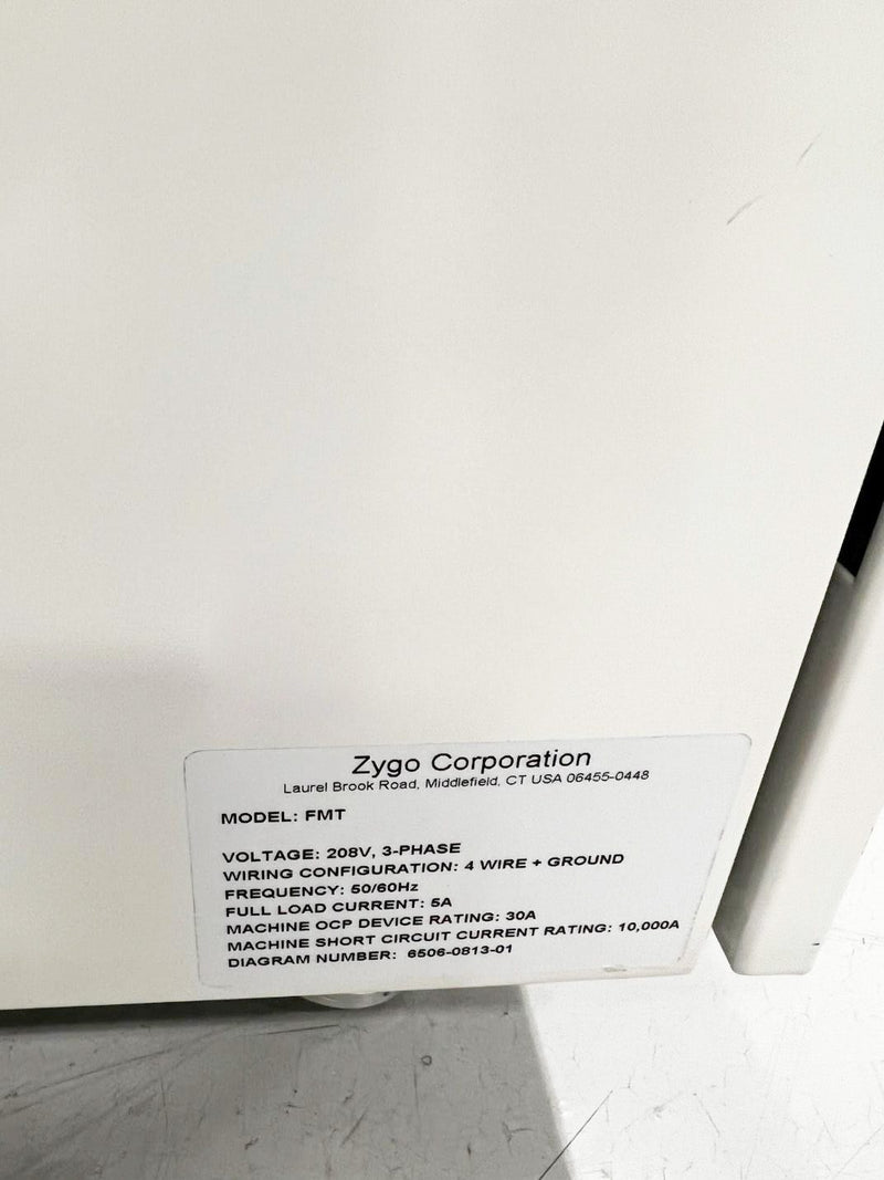 Zygo FMT Mask Flatness Tool