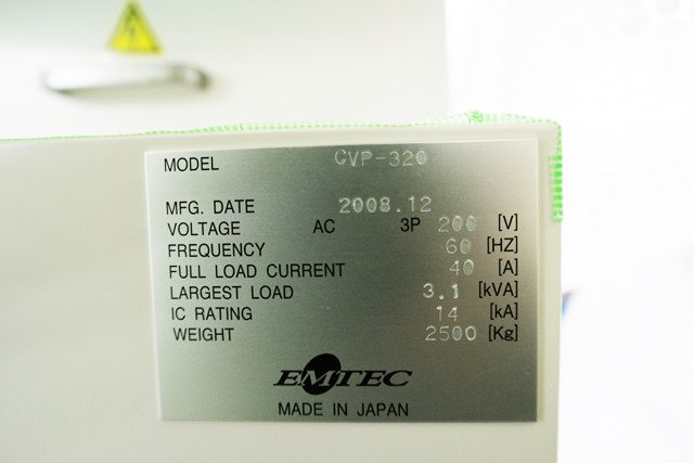 Daitron / Emtec CVP 320 Wafer Edge Grinder