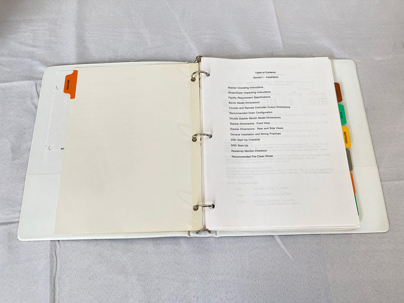 Semitool 240 S-3-1-E-ML SRD (Spin Rinse Dryer)