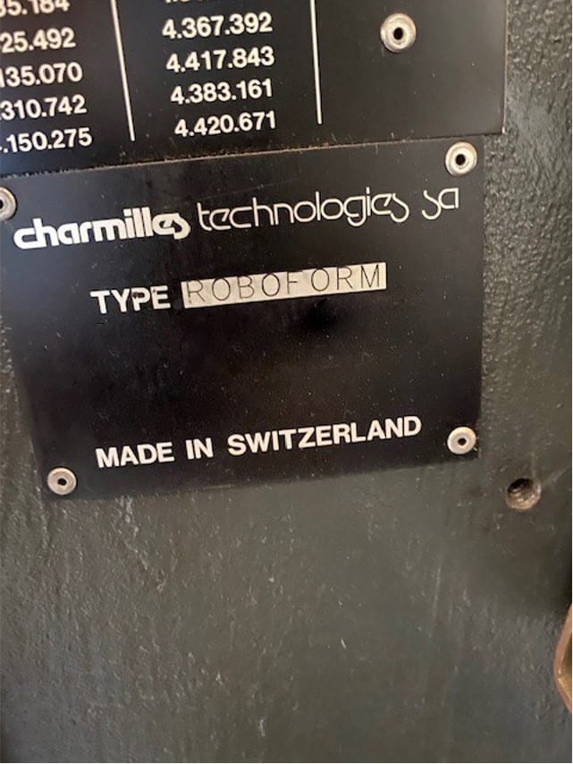 Charmilles Roboform 200 Sinker EDM (Electrical Discharge Machine)