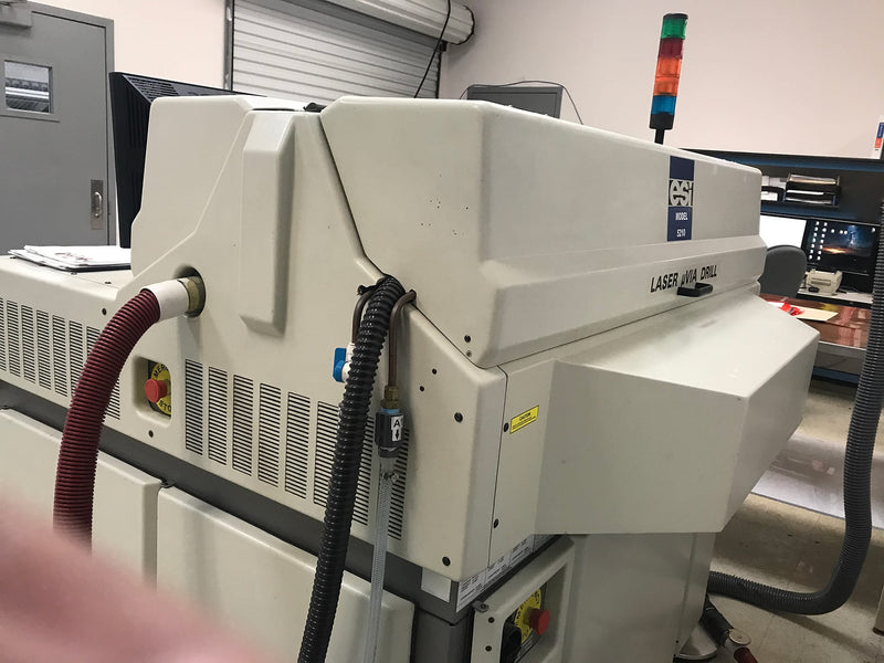 ESI 5210 Laser uVia Drill