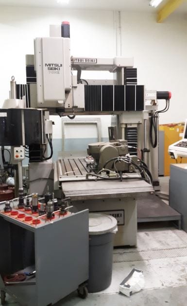 Mitsui Seiki 7 CN 105 Vertical Jig Boring Machine