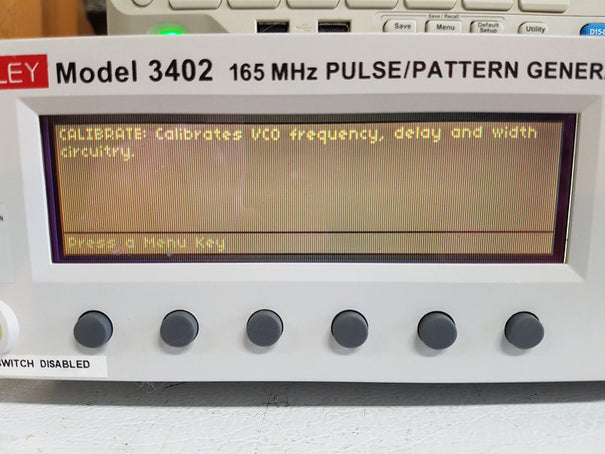 Keithley 3402 F Pulse Pattern Generator