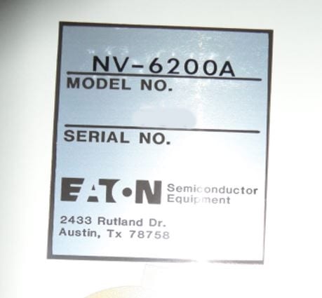 Axcelis NV 6200 A Medium Current Implanter