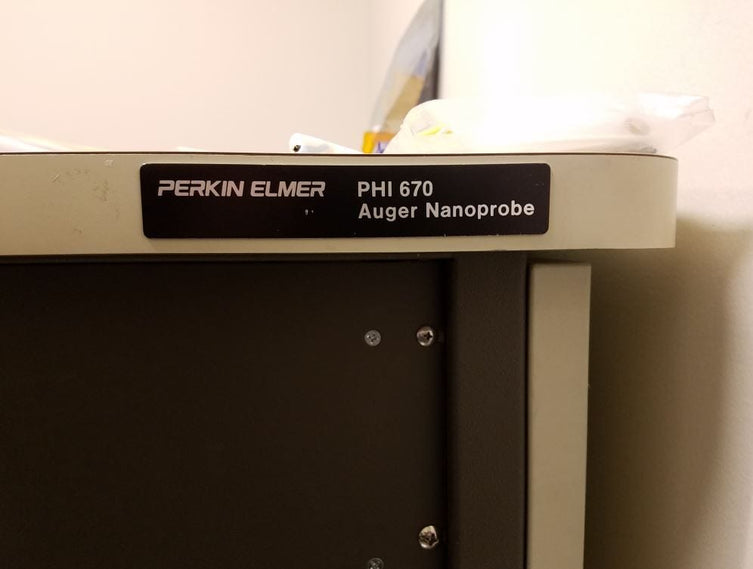 Perkin Elmer PHI 670 Auger Electron Spectroscopy (AES) Nanoprobe