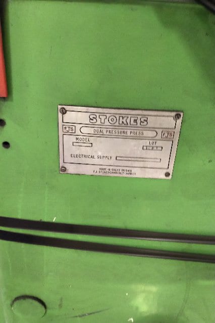 Stokes Dual Pressure Press