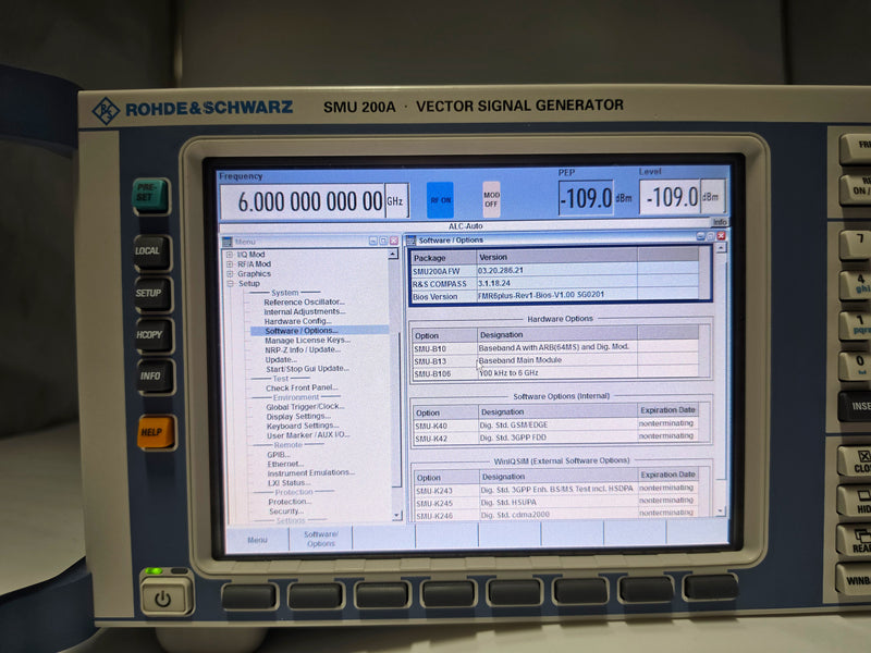 Rohde & Schwarz SMU 200 A Vector Signal Generator