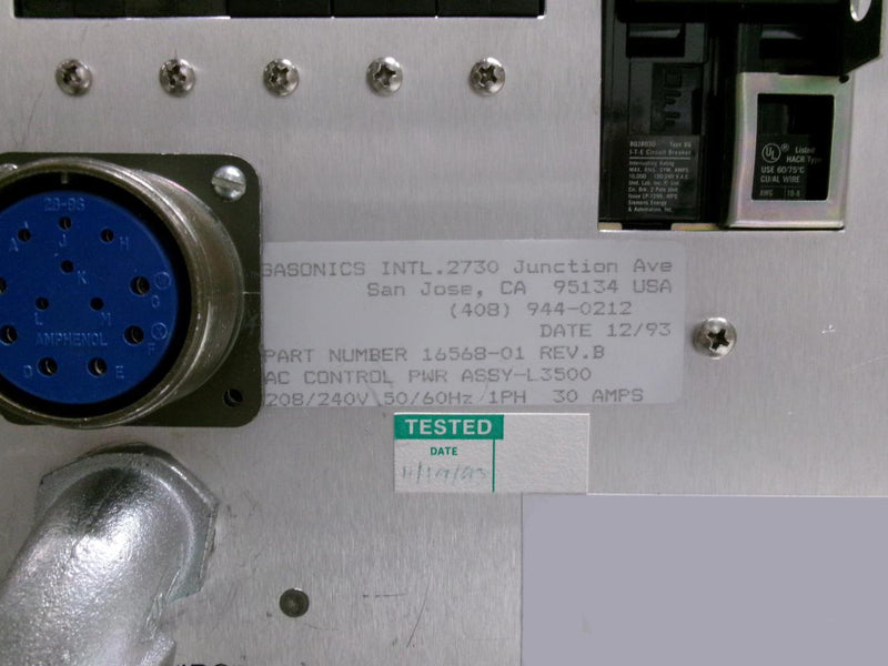 Gasonic L 3510 Stripper / Asher
