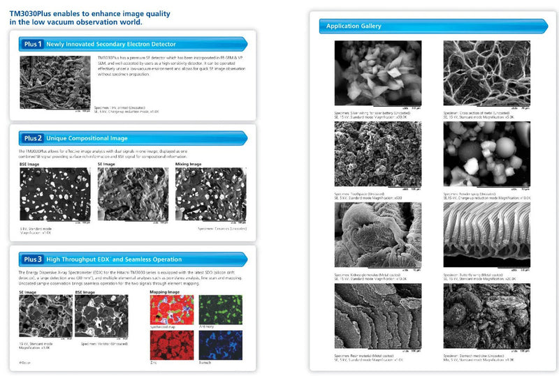Hitachi TM 3030 Plus SEM (Scanning Electron Microscope)