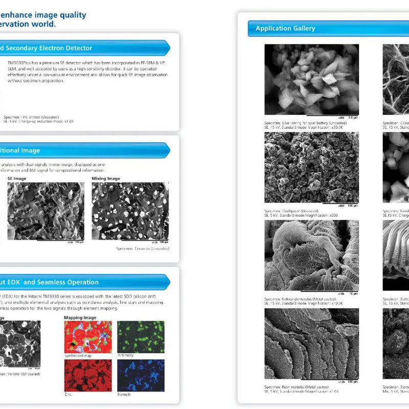 Hitachi TM 3030 Plus SEM (Scanning Electron Microscope)