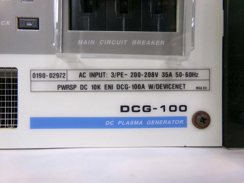 ENI DCG 100 DC Plasma Generator