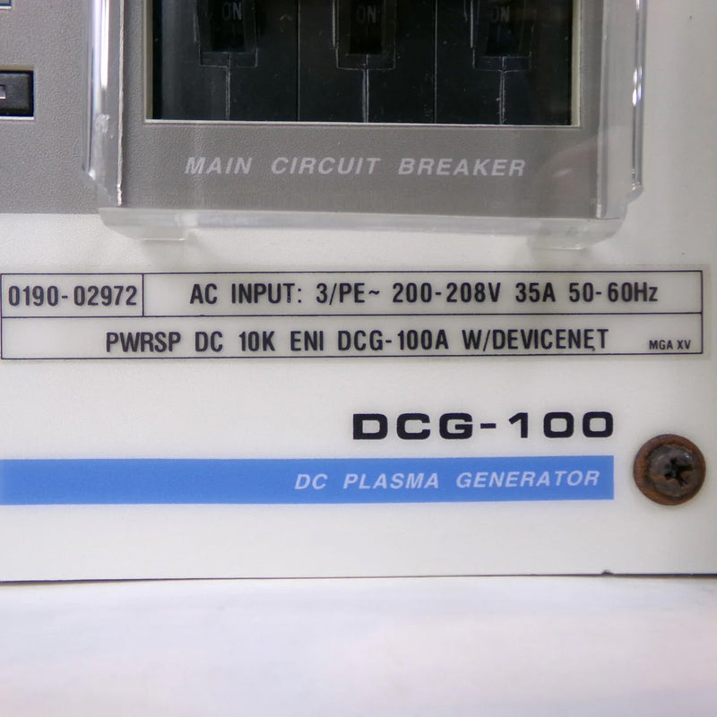 ENI DCG 100 DC Plasma Generator
