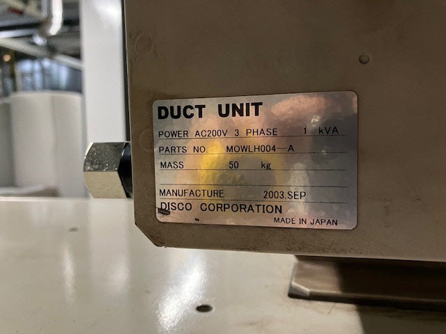 Disco DFG 850 Back Grinder