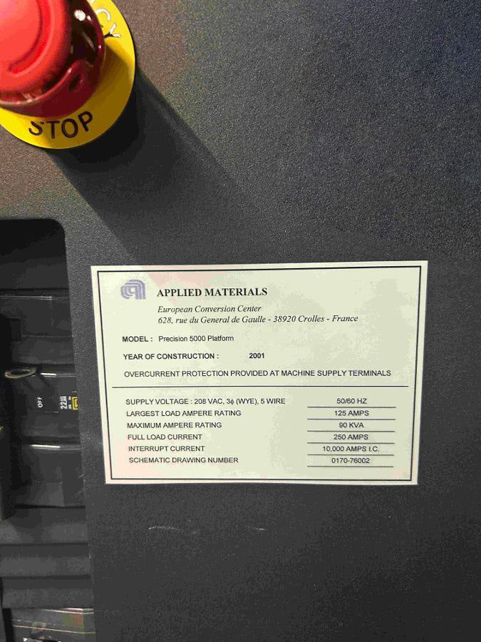 Applied Materials P 5000 MxP+ Etcher
