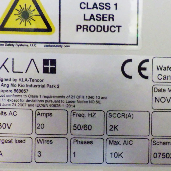 KLA Candela 8520 Surface Inspection System