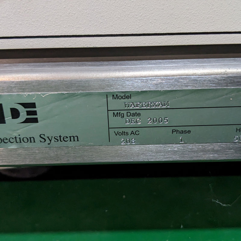 KLA / ADE WaferXam Wafer Inspection System