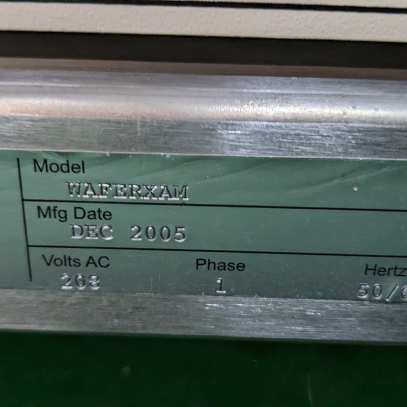 KLA / ADE WaferXam Wafer Inspection System