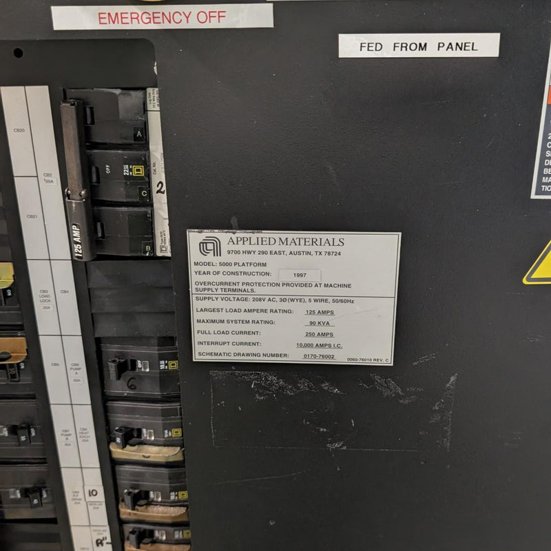 Applied Materials P 5000 Mark II System