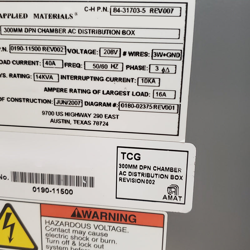 Applied Materials Centura Epi Chambers