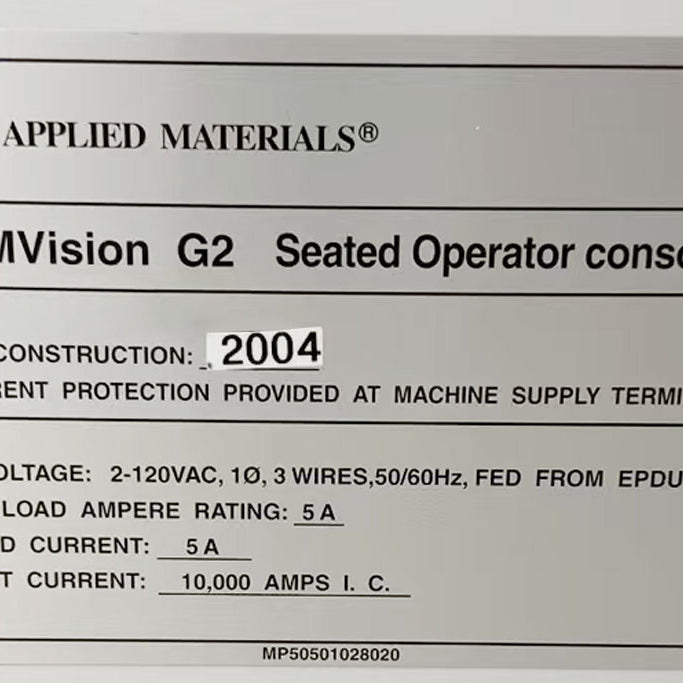 Applied Materials SEMVision G 2 CD-SEM (Critical Dimension Scanning Electron Microscope)