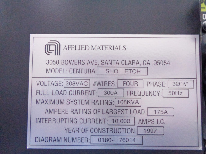 Applied Materials Centura MXP Etcher