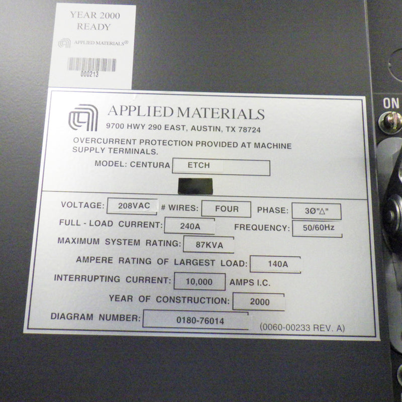 Applied Materials Centura MXP Etcher