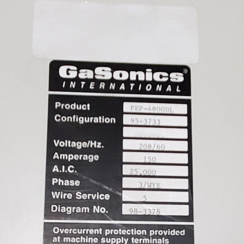 Lam / Novellus / Gasonics PEP 4800 DL Iridia