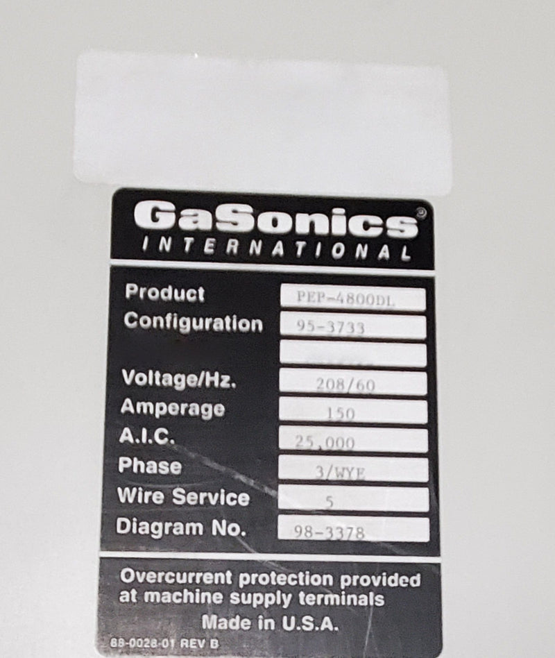 Lam / Novellus / Gasonics PEP 4800 DL Iridia