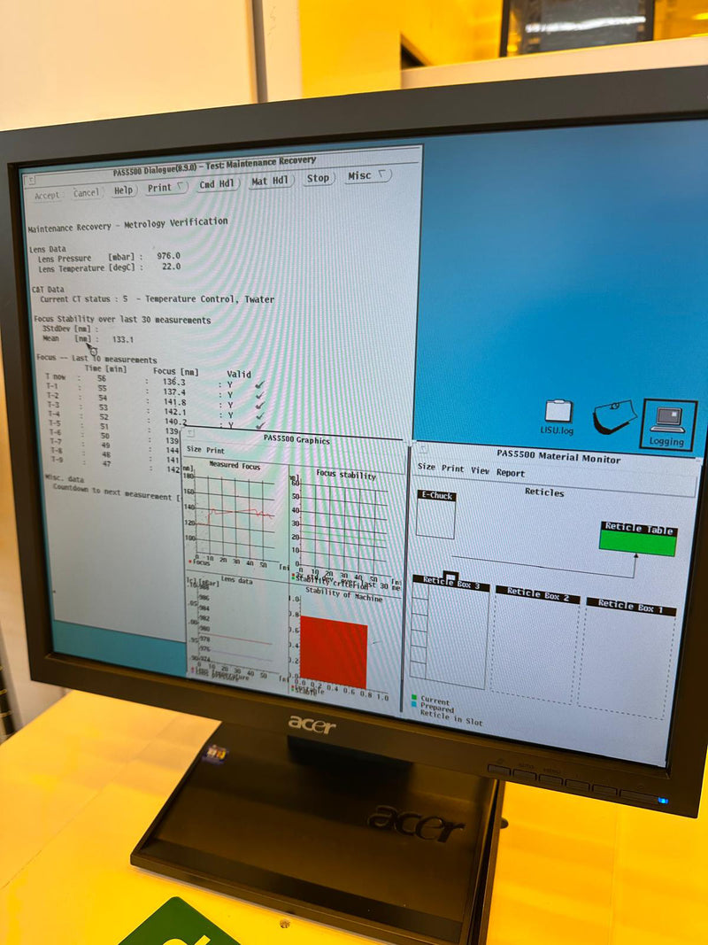 ASML PAS 5500 / 1100 Wafer Stepper