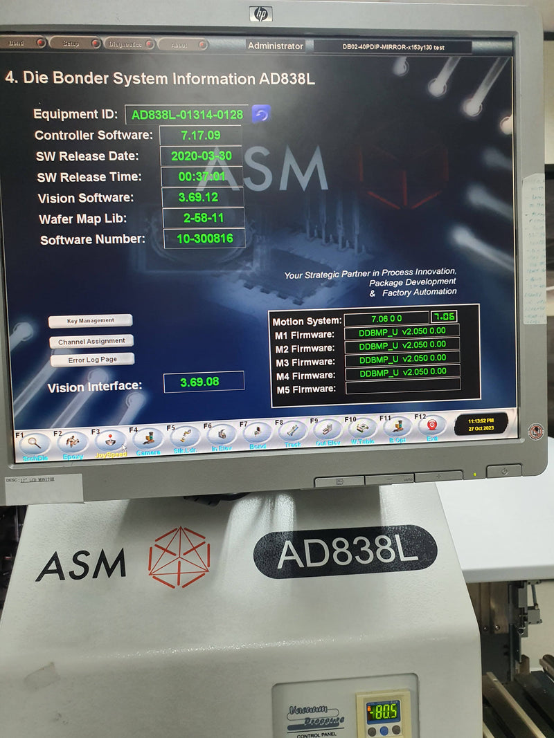 ASM AD 838 L Die Bonder