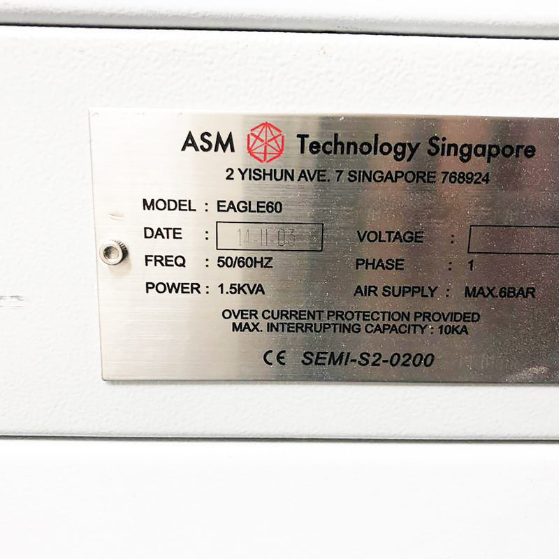 ASM Eagle 60 Die Bonder