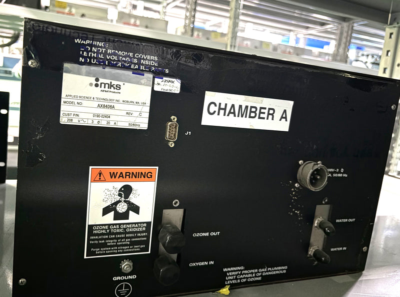 MKS AX 8406 A Ozone Generator