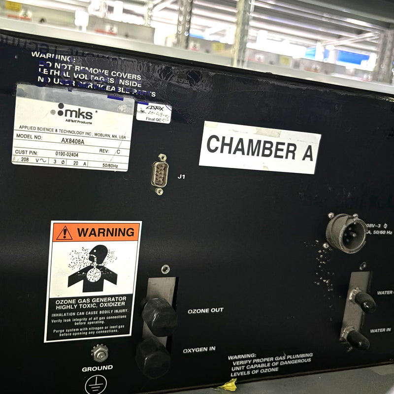 MKS AX 8406 A Ozone Generator
