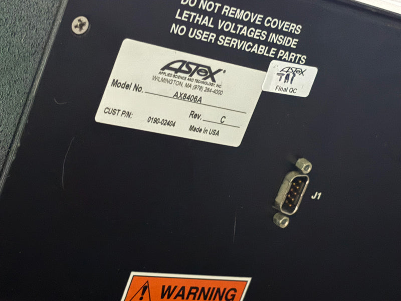 Astex / MKS AX 8406 A Ozone Generator