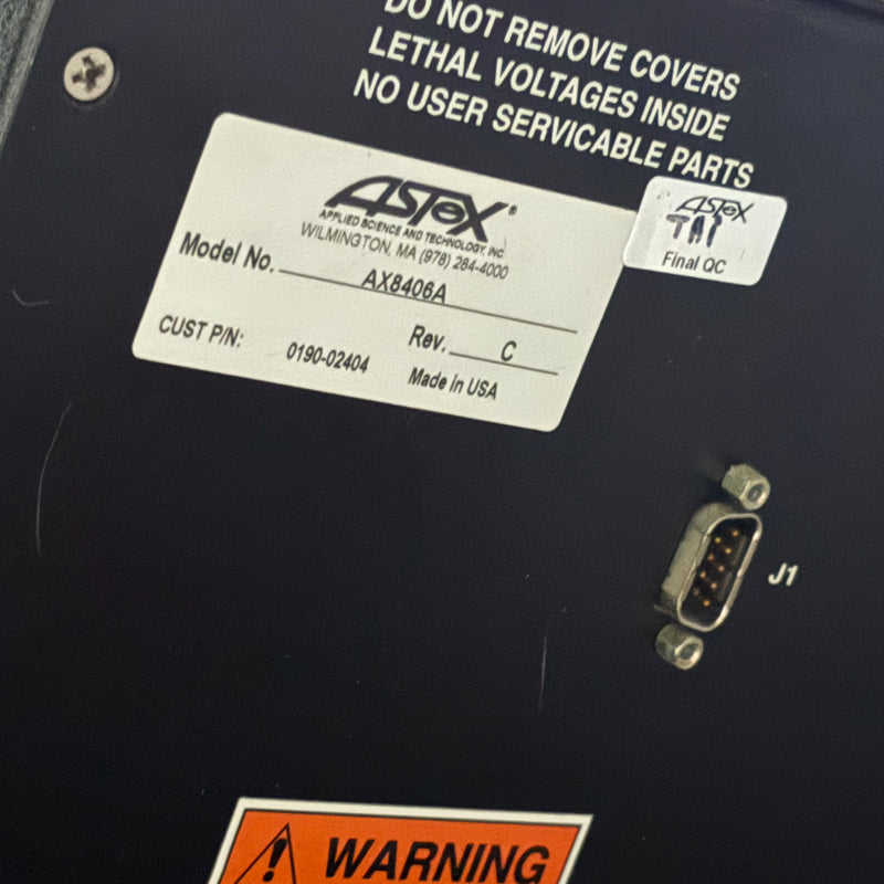 Astex / MKS AX 8406 A Ozone Generator