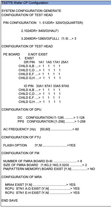 Advantest T 5377 S Memory Tester