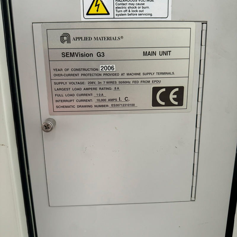 Applied Materials SEMVision G 3 Inspection System