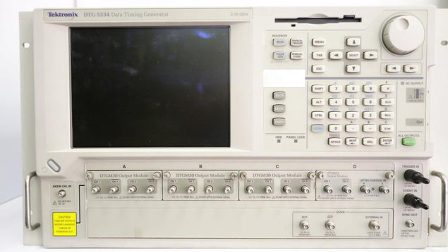 Tektronix DTG 5334 Data Timing Generator Mainframe