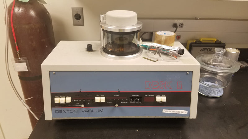Denton Desk II Gold Sputter